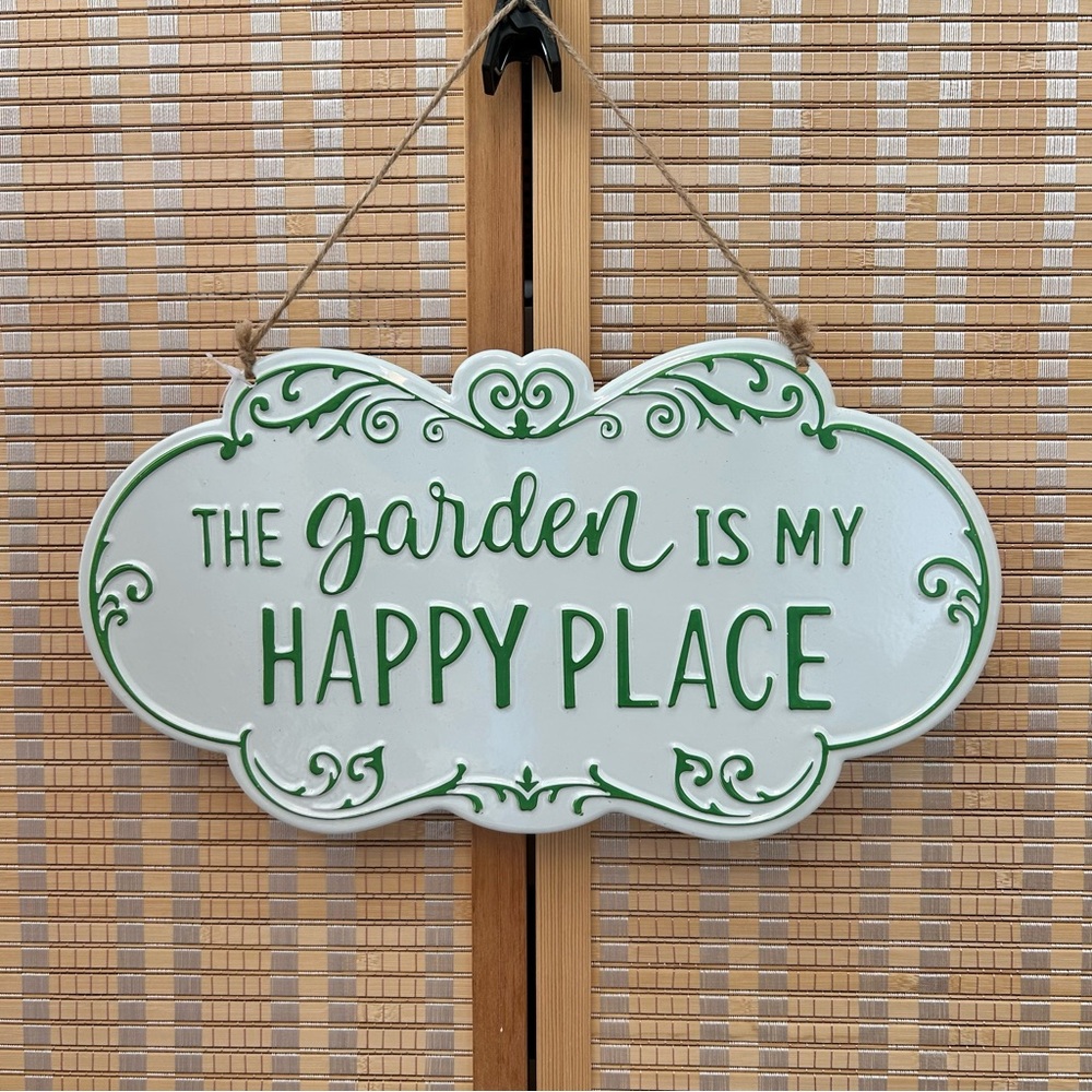 Decor Garden Metal Sign